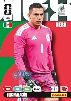 Luis Malagon Mexico Panini FIFA World Cup 2026 Adrenalyn XL #289